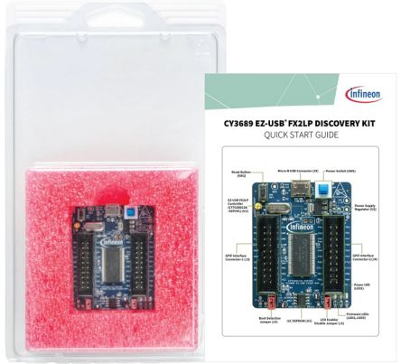 Infineon Discovery Kit USB Microcontroller Microcontroller Board CY3689 [CY3689]; 260-1113