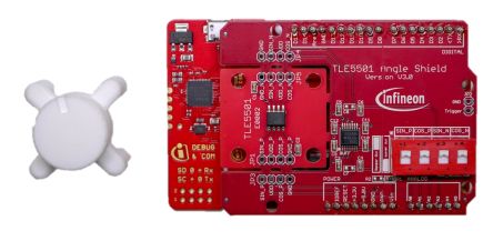 Infineon TLE5501EVALKITTOBO1 Magnetic Switch Evaluation Board for TLE5501 TLE5501 [TLE5501EVALKITTOBO1]; 260-1168