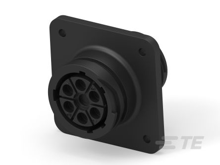 TE Connectivity, AMP CPC Connector Housing Panel Mount Socket, 600 V ac [211398-4]; 260-2729