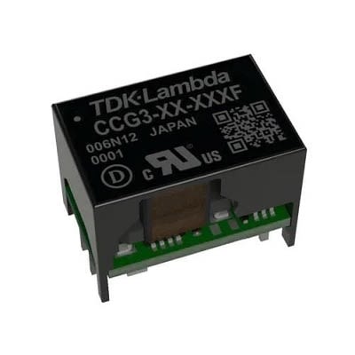 TDK-Lambda CCG Isolated DC-DC Converter, 5V dc/, 4.5 → 18 V dc Input, 3W, Through Hole [CCG3-12-05SF]; 260-4603