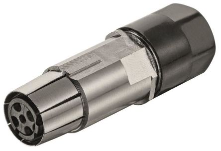 HARTING Heavy Duty Power Connector Insert, 500mA, Female, 914 Series, 8 Contacts [09148812806]; 260-7143