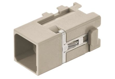 HARTING Crimp Connector M12 Cube, Male, Han-Modular, Han-Domino [09149211002]; 260-7176
