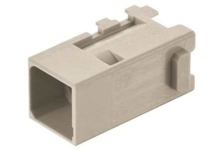 HARTING Crimp Connector M12 Cube, Male, Han-Modular, Han-Domino [09149212001]; 260-7180
