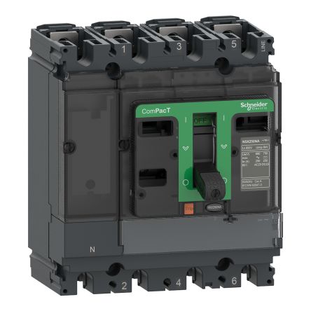 Schneider Electric Switch Disconnector, 4 Pole, 250A Max Current, 250A Fuse Current [C254250S]; 260-7841