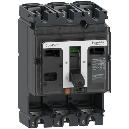 Schneider Electric, ComPacT MCCB 3P 250A, Fixed Mount [C25S3D]; 260-7993
