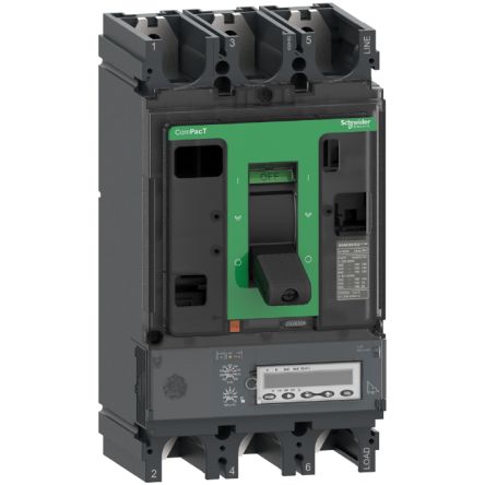 Schneider Electric, ComPacT MCCB 3P 400A, Fixed Mount [C40R35E400]; 260-8136