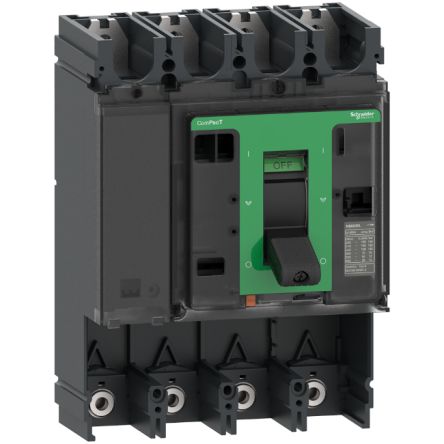Schneider Electric, ComPacT MCCB 4P 630A, Fixed Mount [C63H4]; 260-8215