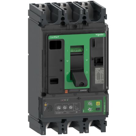 Schneider Electric, ComPacT MCCB 3P 570A, Fixed Mount [C63N34V570]; 260-8226