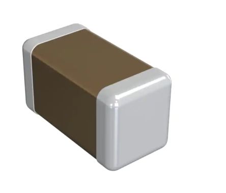Murata 1nF Multilayer Ceramic Capacitor MLCC, 50V dc V, SMD [GCM1555C1H102JA16J]; 260-8715