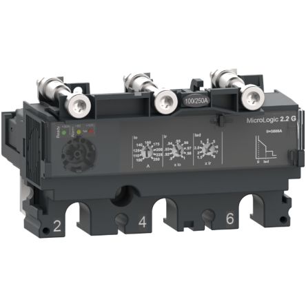 Schneider Electric ComPacT New Generation Trip Unit for use with ComPacT NSX100/160/250 Circuit Breakers [C1032G100]; 260-9333