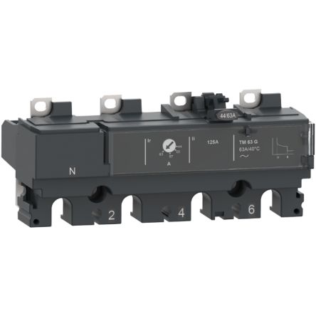 Schneider Electric ComPacT New Generation Trip Unit for use with ComPacT NSX 100/160 Circuit Breakers [C104MG063]; 260-9382