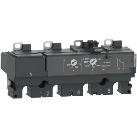 Schneider Electric ComPacT New Generation Trip Unit for use with ComPacT NSX100 Circuit Breakers [C104TM016]; 260-9383