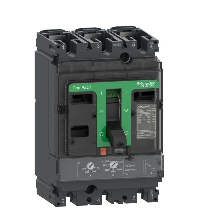 Schneider Electric, ComPacT MCCB 3P 32A, Fixed Mount [C10F3TM032]; 260-9431