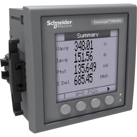 Schneider Electric - Easy Series 3 Phase LCD Energy MeterEnergy Meter [METSEPM2230]; 260-9822