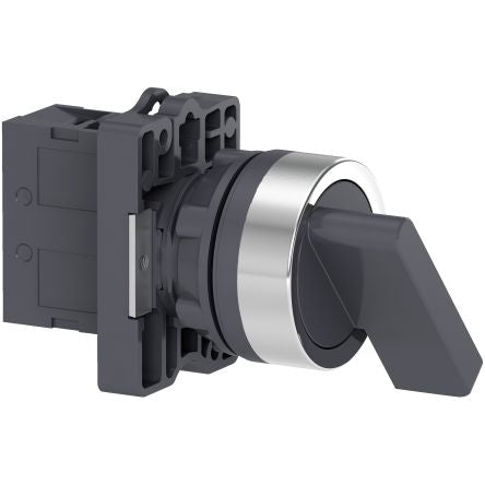 Schneider Electric - Easy Series Long Handle Selector Switch - (1NO) 22mm Cutout Diameter 2 Positions [XA2EJ21]; 260-9860