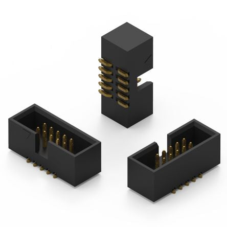 Wurth Elektronik WR-BHD Series Straight Surface PCB Header, 34 Contact(s), 1.27 mm Pitch, 2 Row(s), Shrouded [62733420621]; 261-3152