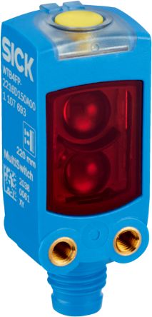 SICK Background Suppression Photoelectric Sensor, Miniature Sensor, 100 mm Detection Range IO-LINK [WTB4FP-2216R250A00]; 261-4149