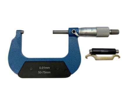RS PRO External Micrometer, Range 50mm →75mm [0]; 261-4499