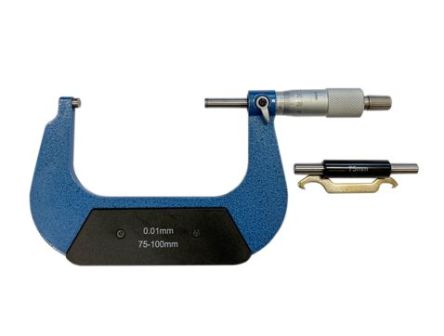 RS PRO External Micrometer, Range 75mm →100mm [0]; 261-4501