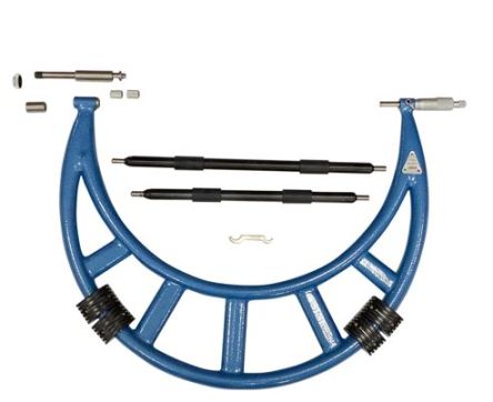 RS PRO Interchangeable Micrometer, Range 12in →16in [0]; 261-4510