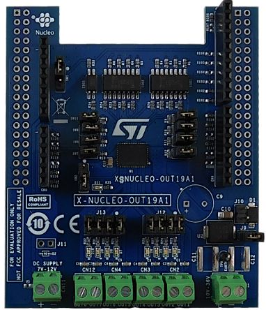 STMicroelectronics Expansion Board Power Management for IPS8160HQ for Programmable Logic Controllers [X-NUCLEO-OUT09A1]; 261-4959
