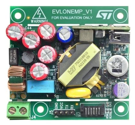 STMicroelectronics ST EVLONEMP Power Supply for USB Power Delivery Multiport Boards with a USB Type-A Port and a USB [EVLONEMP]; 261-5077