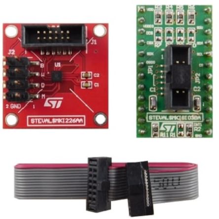 STMicroelectronics 3-axis digital accelerometer sensor kit based on AIS25BA Accelerometer Sensor Evaluation Kit for [STEVAL-MKI226KA]; 261-5086