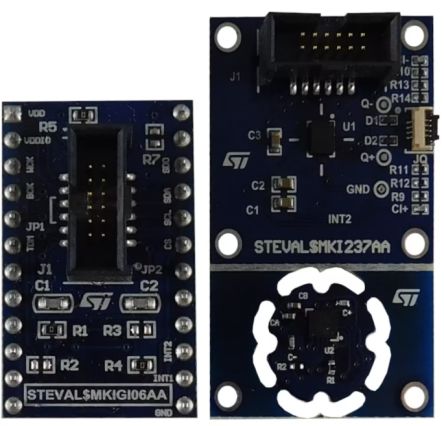 STMicroelectronics LSM6DSV16BX adapter kit for DIL24 socket Evaluation Kit Evaluation Kit for LSM6DSV16BX Adapter [STEVAL-MKI237KA]; 261-5090