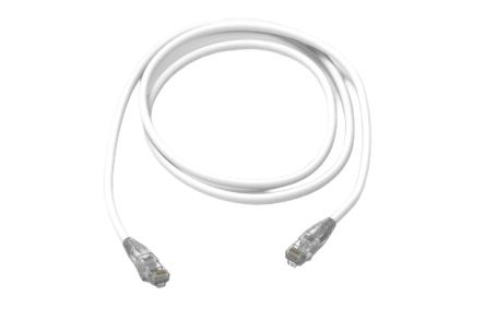HellermannTyton Connectivity, 5m Cat6, White RJ45 to RJ45, Unshielded, Terminated [RJ45NGB-5.0MWH]; 261-5425