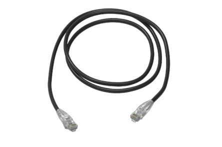 HellermannTyton Connectivity, 7m Cat6, Black RJ45 to RJ45, Unshielded, Terminated [RJ45NGB-7.0MBK]; 261-5429