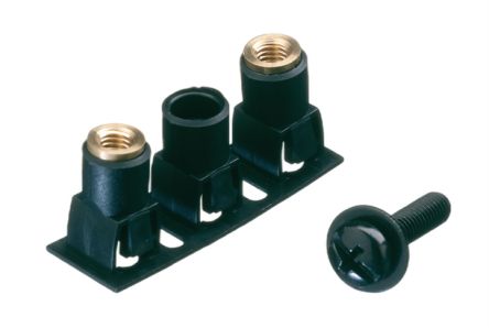 HellermannTyton Connectivity Cable Management Accessory for Use with Cable Management, M6 Thread, 10 Units Piece(s) [RS100]; 261-5440