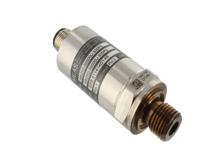 TE Connectivity MEAS M5200 Series Pressure Sensor, 0bar Min, 16bar Max, Gauge Reading [M5256-00000E-016BG]; 261-8128