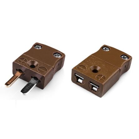 RS PRO Miniature Thermocouple Connector for Use with Thermocouple, 4mm Probe, IEC, RoHS Compliant Standard [0]; 262-3134