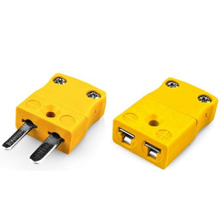 RS PRO Miniature Thermocouple Connector for Use with Thermocouple, 4mm Probe, ANSI, RoHS Compliant Standard [0]; 262-3148