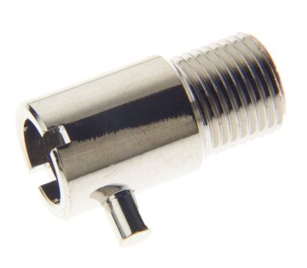RS PRO 1/8 BSPP Bayonet Adapter for Use with Temperature Sensor, RoHS Standard [0]; 262-3232