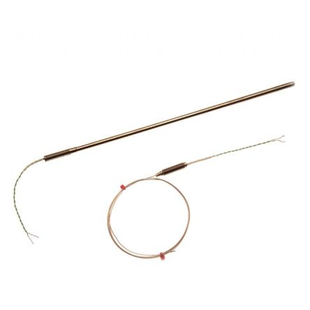RS PRO Type K Mineral Insulated Thermocouple 500mm Length, 1.5mm Diameter, -40°C → +1100°C [0]; 262-3262