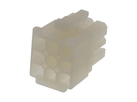 Molex Receptacle Crimp Connector Housing, 4.8mm Pitch, 9 Way, 3 Row [15311092]; 262-3470