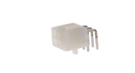 Molex 5569 Series Right Angle Through Hole PCB Header, 6 Contact(s), 4.2 mm Pitch, 2 Row(s), Shrouded [39301061]; 262-3561