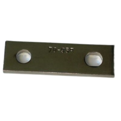 RS PRO Jumper Bar for Use with 95 Series Terminal Blocks, RS PRO PT 70, 192/232A [0]; 262-4141