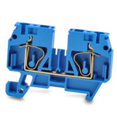 RS PRO Blue, 4mm², 1-Level, Spring Termination [0]; 262-4154