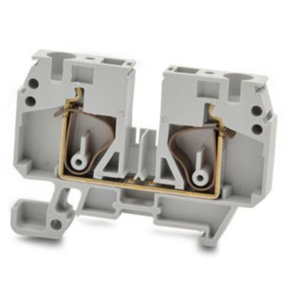 RS PRO Grey, 6mm², 1-Level, Spring Termination [0]; 262-4155