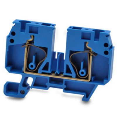 RS PRO Blue, 6mm², 1-Level, Spring Termination [0]; 262-4156