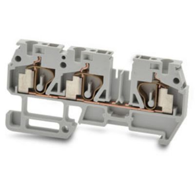 RS PRO Grey, 2.5mm², 1-Level, Spring Termination [0]; 262-4157