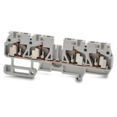 RS PRO Grey, 2.5mm², 1-Level, Spring Termination [0]; 262-4159
