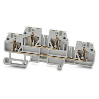 RS PRO Grey, 2.5mm², 2-Level, Cage Clamp Termination [0]; 262-4164