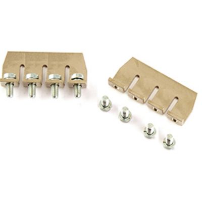 RS PRO Jumper Bar for Use with RS Pro 16-25 Terminal Blocks, 85A [0]; 262-4187