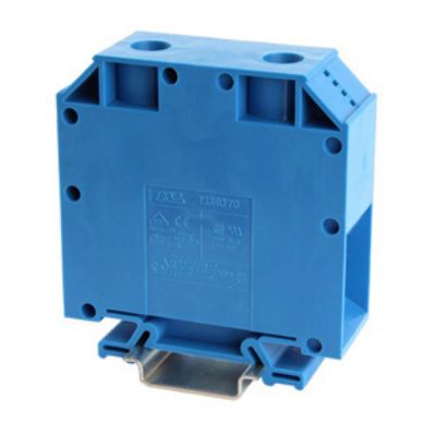 RS PRO Blue, 70mm², 1-Level, Cage Clamp Termination [0]; 262-4206