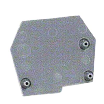RS PRO End Plate for Use with RS PRO T4/15 Terminal Blocks [0]; 262-4207