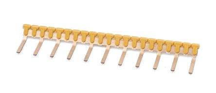 RS PRO Jumper for Use with RS PRO Full 2.5 Terminal Blocks, 20A [0]; 262-4225