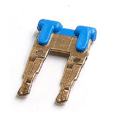 RS PRO Jumper Bar for Use with RS Pro Full 6 Terminal Blocks, 25A [0]; 262-4233